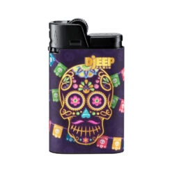 Barquette De 24 Briquets Djeep Assortis - Fiesta -Magasin De Fournitures Pour Fumeurs barquette de 24 briquets djeep assortis fiesta 3