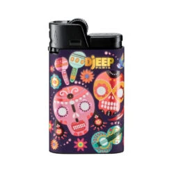 Barquette De 24 Briquets Djeep Assortis - Fiesta -Magasin De Fournitures Pour Fumeurs barquette de 24 briquets djeep assortis fiesta 5