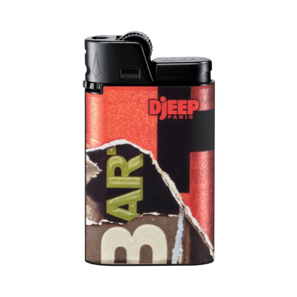 Barquette de 24 Briquets Djeep Assortis - Ripped Paper Barquette De 24 Briquets Djeep Assortis - Ripped Paper -Magasin De Fournitures Pour Fumeurs barquette de 24 briquets djeep assortis ripped paper 3