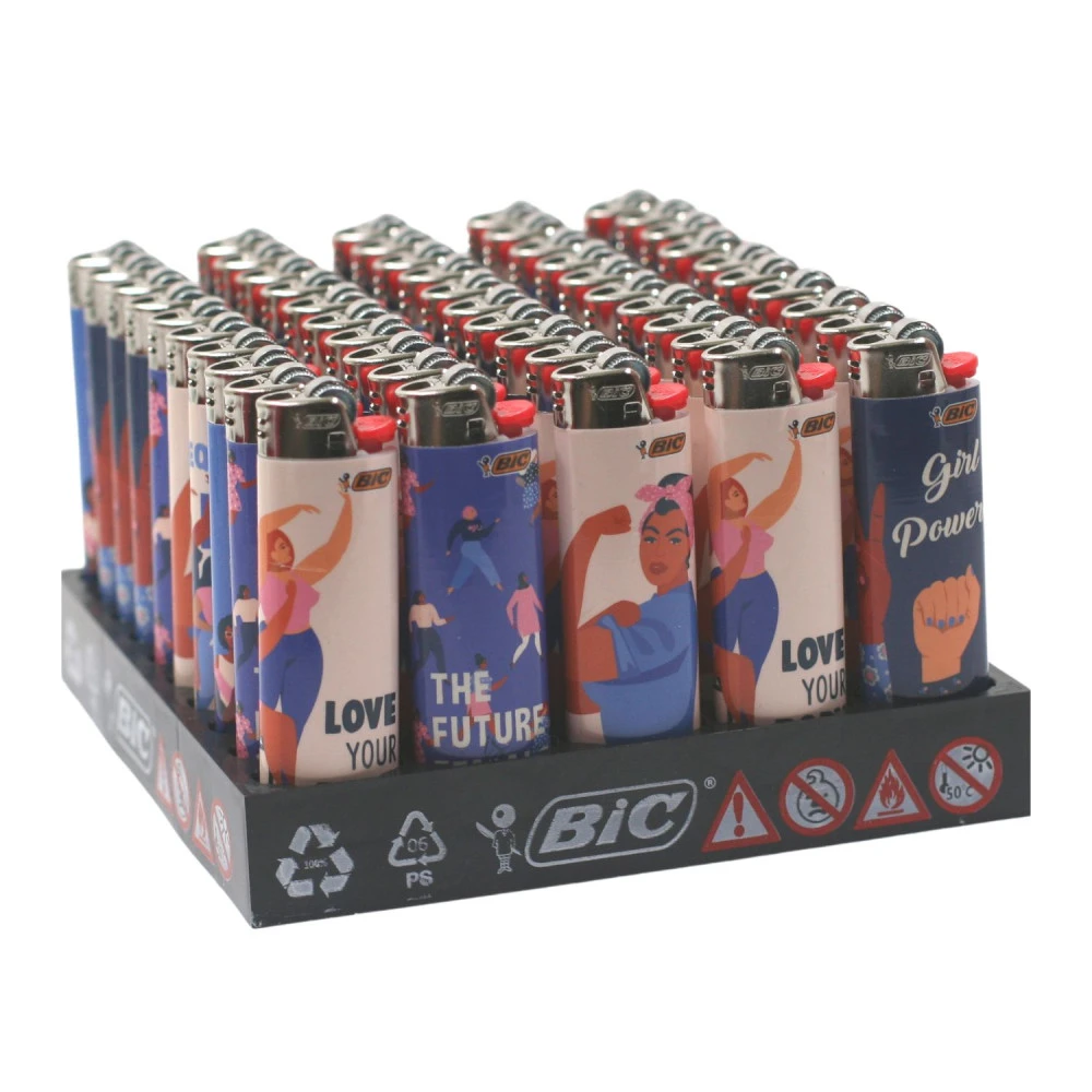 Barquette de 50 briquets J26 Girl Power Bic Barquette De 50 Briquets J26 Girl Power -Magasin De Fournitures Pour Fumeurs barquette de 50 briquets j26 girl power