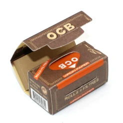 Boite De 16 Rouleaux De Feuilles Virgin Paper + Filtres (Rolls) Slim - OCB Non Blanchi 2 Boite De 16 Rouleaux De Feuilles Virgin Paper + Filtres (Rolls) Slim - OCB Non Blanchi -Magasin De Fournitures Pour Fumeurs boite de 16 rouleaux de feuilles virgin paper filtres rolls slim ocb non blanchi 2