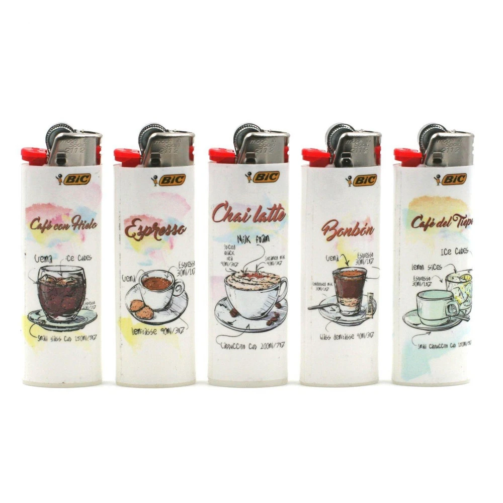 Boite de 50 Briquets Maxi BIC - Café Boite De 50 Briquets Maxi BIC - Café -Magasin De Fournitures Pour Fumeurs boite de 50 briquets maxi bic cafe 2