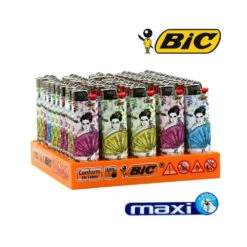 Boite De 50 Briquets Maxi BIC - Femme éventail