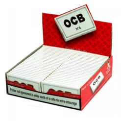 Boite De 50 Cahiers Papier à Rouler - OCB Blanc 3 Boite De 50 Cahiers Papier à Rouler - OCB Blanc -Magasin De Fournitures Pour Fumeurs boite de 50 cahiers papier a rouler ocb blanc 3