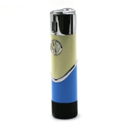 Briquet Cylindre Bicolore Volkswagen Bleu Et Beige 2 Briquet Cylindre Bicolore Volkswagen Bleu Et Beige -Magasin De Fournitures Pour Fumeurs briquet cylindre bicolore volkswagen bleu et beige 2