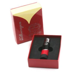 Briquet Cylindre Bicolore Volkswagen Rouge Et Noir -Magasin De Fournitures Pour Fumeurs briquet cylindre bicolore volkswagen rouge et noir 3