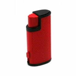 Briquet Turbo Métal Avec Perce Cigare Intégrer – Rouge 3 Briquet Turbo Métal Avec Perce Cigare Intégrer – Rouge -Magasin De Fournitures Pour Fumeurs briquet turbo metal avec perce cigare integrer rouge 3