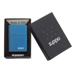 Briquet Zippo Logo - Saphir -Magasin De Fournitures Pour Fumeurs briquet zippo logo saphir 2