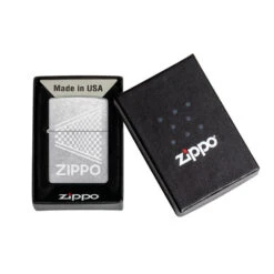 Briquet Zippo Street Chrome Checkered -Magasin De Fournitures Pour Fumeurs briquet zippo street chrome checkered 4