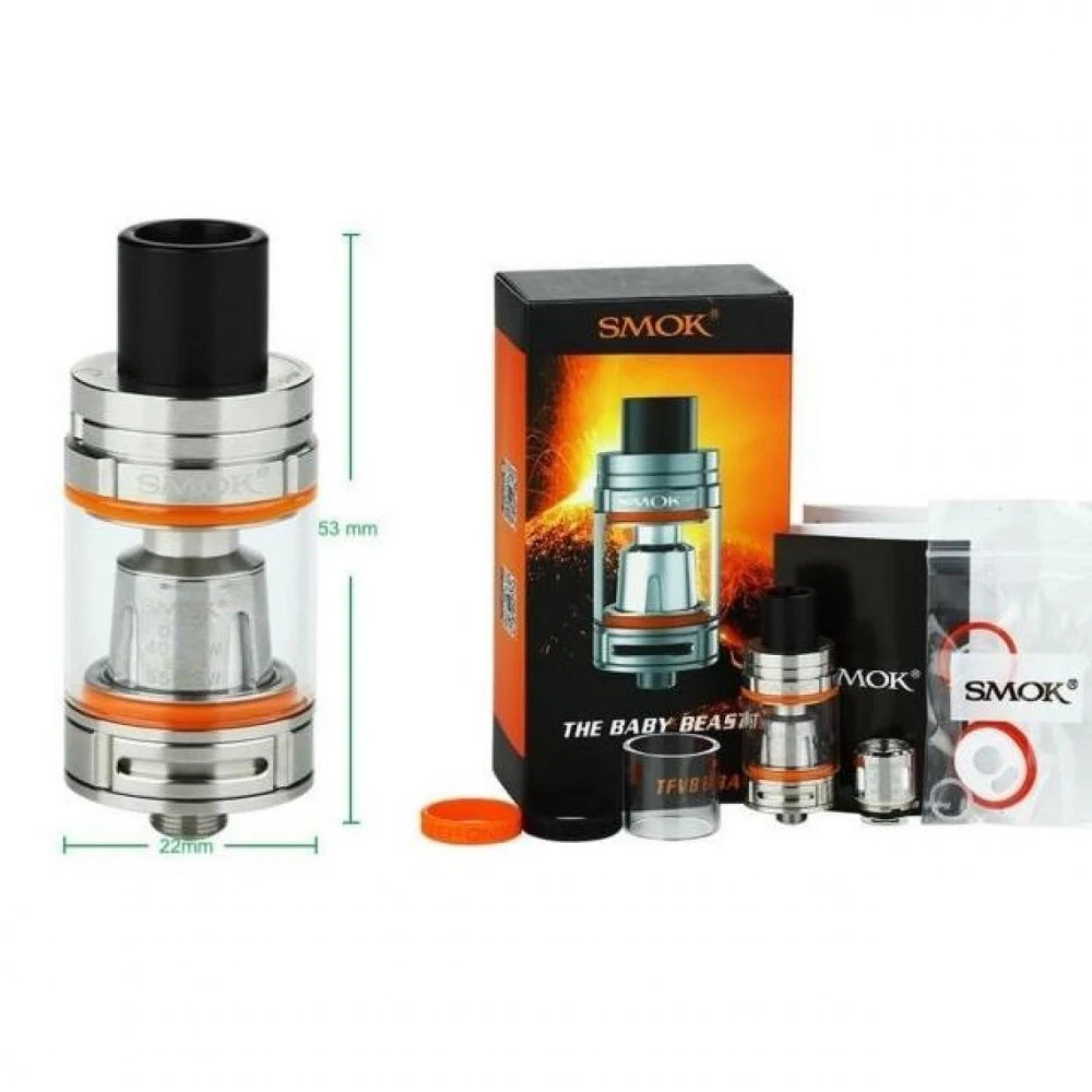 Clearomiseur Smok TFV8 Baby Clearomiseur Smok TFV8 Baby -Magasin De Fournitures Pour Fumeurs clearomiseur smok tfv8 baby