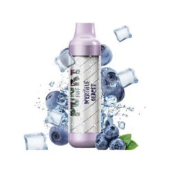 E-Cigarette Jetable 5000 Puffs Punky Puff - Myrtille Glacée Sans Nicotine Ni Tabac -Magasin De Fournitures Pour Fumeurs e cigarette jetable 5000 puffs punky puff myrtille glacee sans nicotine ni tabac 2