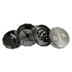 Grinder OCB Métal - Anthracite -Magasin De Fournitures Pour Fumeurs grinder ocb metal anthracite 3