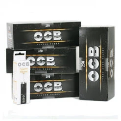 Lot De 4 Boites De 250 Tubes à Cigarettes + Tubeuse OCB -Magasin De Fournitures Pour Fumeurs lot de 4 boites de 250 tubes a cigarettes tubeuse ocb 2