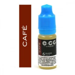 Lot De 5 Flacons E-CG - Café 6 Mg/ml -Magasin De Fournitures Pour Fumeurs lot de 5 flacons e cg cafe 6 mg ml 2