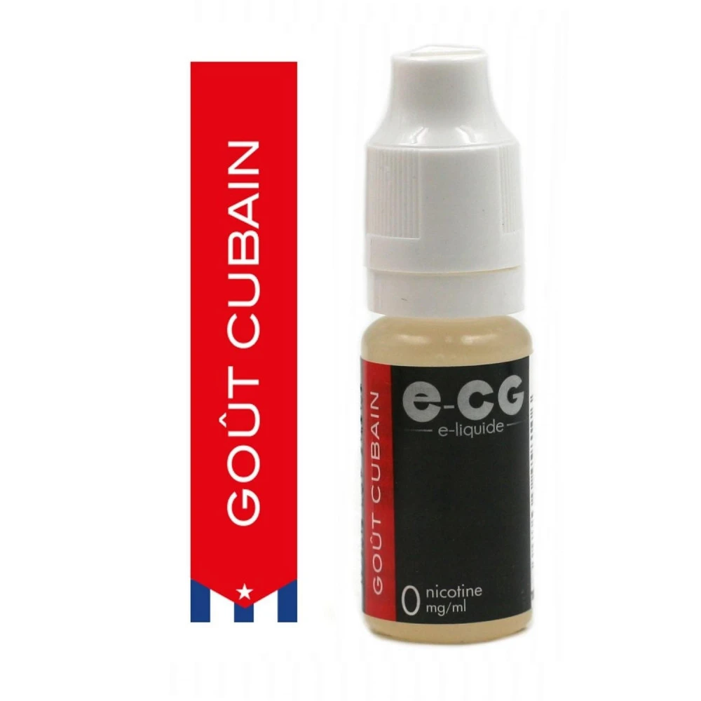 Lot de 5 Flacons E-CG - Goût Cubain 0 mg/ml Lot De 5 Flacons E-CG - Goût Cubain 0 Mg/ml -Magasin De Fournitures Pour Fumeurs lot de 5 flacons e cg gout cubain 0 mg ml 1