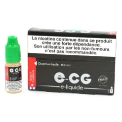 Lot De 5 Flacons E-CG - Goût Cubain 3 Mg/ml