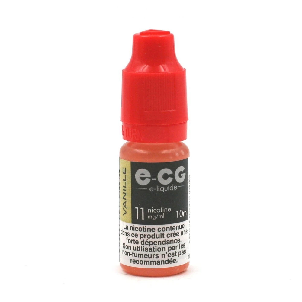 Lot de 5 Flacons E-CG - Goût Vanille 11 mg/ml Lot De 5 Flacons E-CG - Goût Vanille 11 Mg/ml -Magasin De Fournitures Pour Fumeurs lot de 5 flacons e cg gout vanille 11 mg ml 3