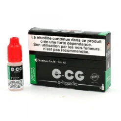 Lot De 5 Flacons E-CG - Menthe Chloro 11 Mg/ml