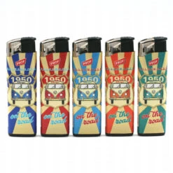 Plaquette De 50 Briquets électroniques Prof V.W -Magasin De Fournitures Pour Fumeurs plaquette de 50 briquets electroniques prof vw 1