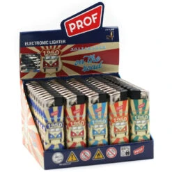 Plaquette De 50 Briquets électroniques Prof V.W