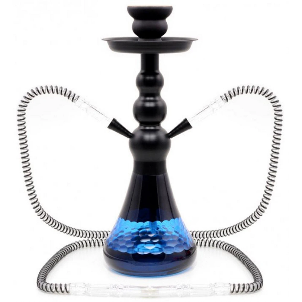 Shisha Hookah Atomic - bleu et noir Champ Shisha Hookah Atomic - Bleu Et Noir -Magasin De Fournitures Pour Fumeurs shisha hookah atomic bleu et noir