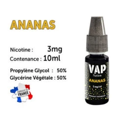 Vap Nation Lot De 5 Liquides - Ananas 3 Mg