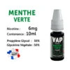 Vap Nation Lot De 5 Liquides - Menthe Verte 6 Mg