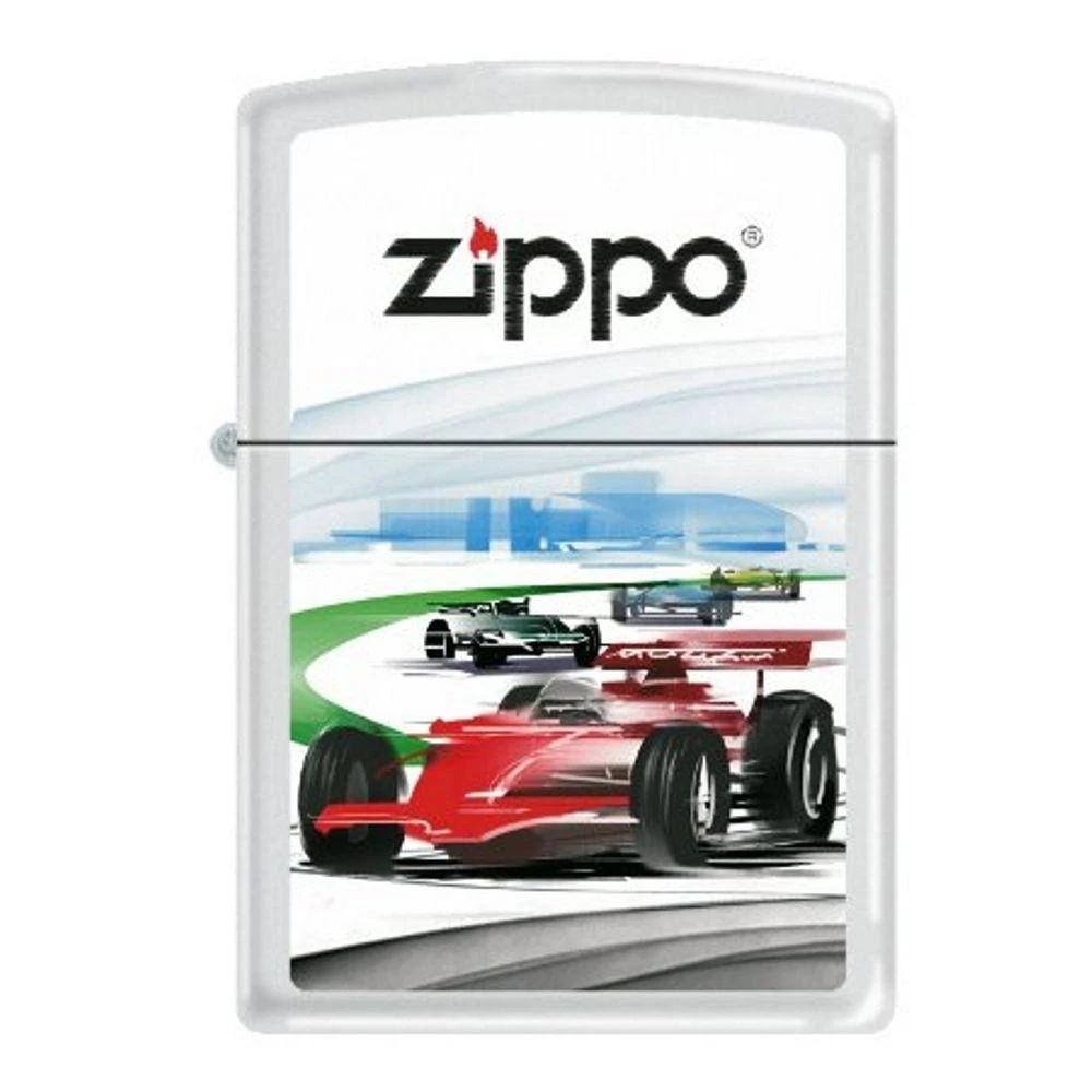 Zippo Blanc - Formula One Zippo Blanc - Formula One -Magasin De Fournitures Pour Fumeurs zippo blanc formula one