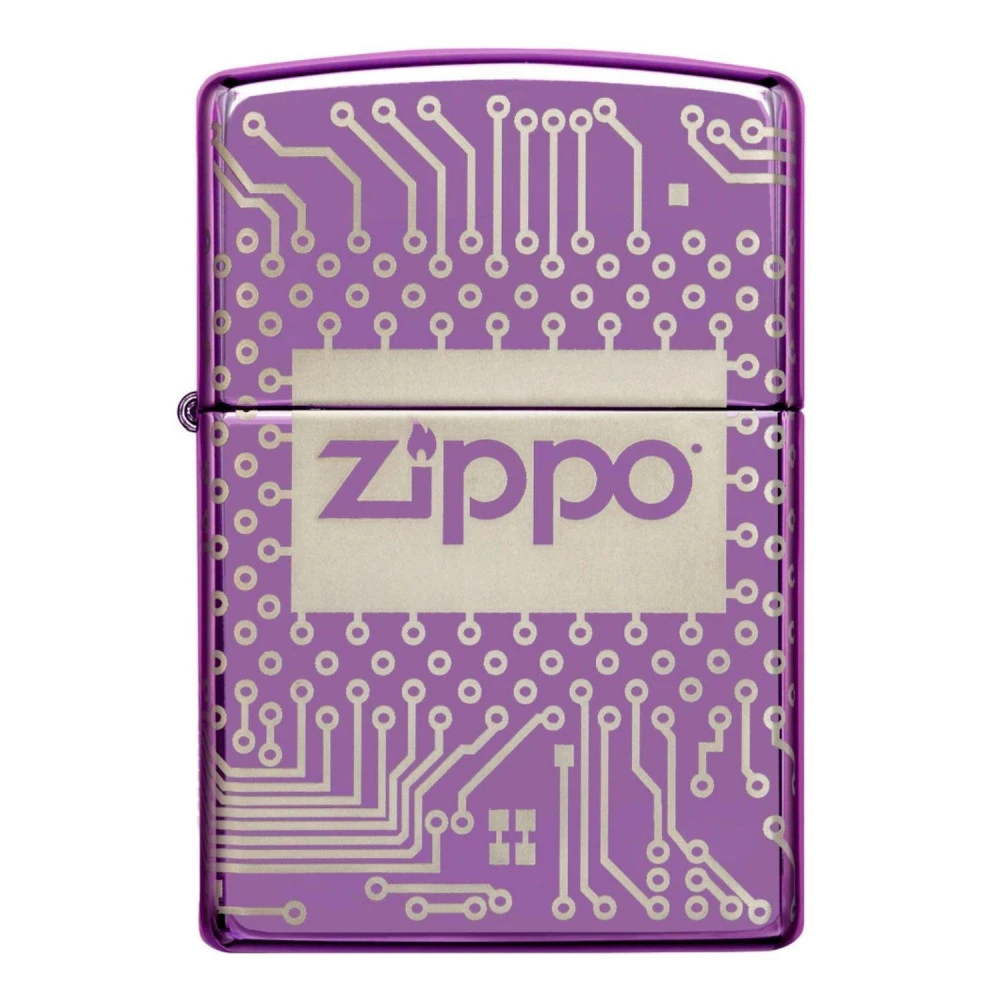 Zippo Design Circuit Board Violet 60005277 Zippo Design Circuit Board Violet 60005277 -Magasin De Fournitures Pour Fumeurs zippo design circuit board violet 60005277