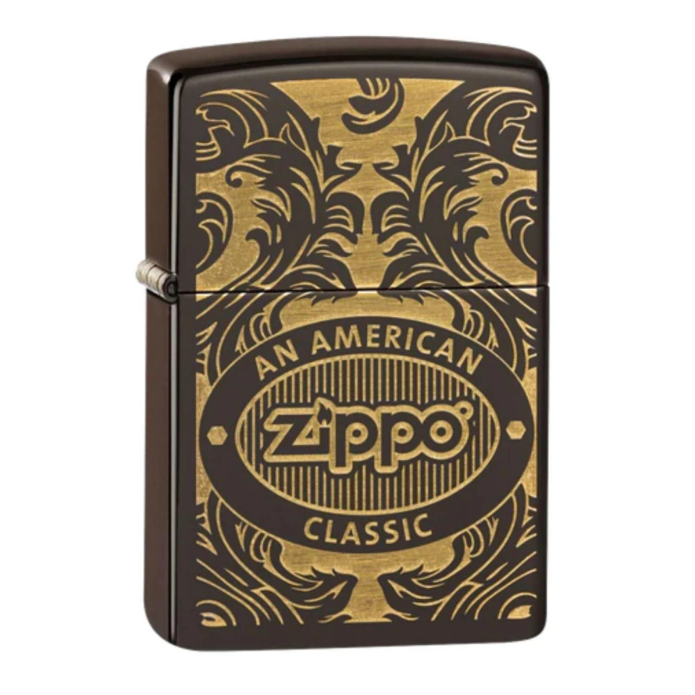 Zippo Design Scroll Art Déco Marron 60005290 Zippo Design Scroll Art Déco Marron 60005290 -Magasin De Fournitures Pour Fumeurs zippo design scroll art deco marron 60005290